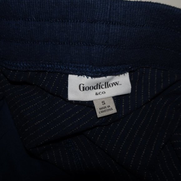 Goodfellow & Co Blue and Grey Striped Shorts - Picture 4 of 5